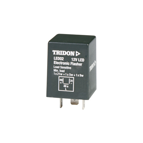 Tridon Flasher Led 12v 3pin Outage LED02