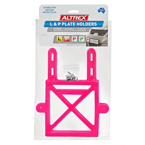 Altrex Pink L & P Plate Holders - 2 Piece Set LPH02P