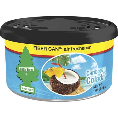 Little Trees Caribbean Colada Fiber Can Air Freshener 17824