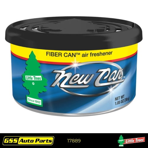 Little Trees Air Freshener Fiber Can New Car Scent 17889