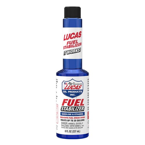 Lucas Petrol And Ethanol Fuel Stabiliser - 8 Fl Oz (237mL) 10314