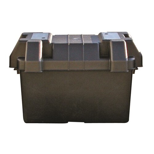 Matson Medium Battery Box Black 320 X 180 X 195mm MA98116
