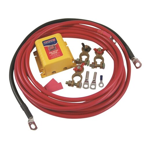 Matson Dual Battery Kit Low Voltage With Parallel Switch MA98504