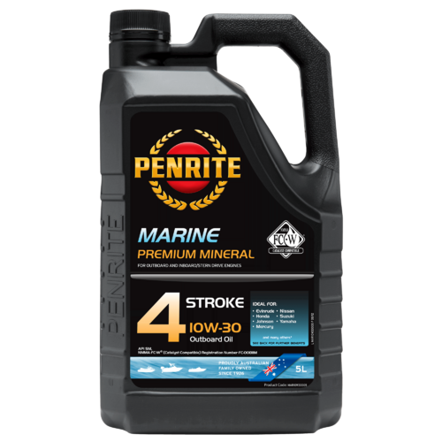 Penrite Marine Outboard 4 Stroke Engine Oil  5l 10w30 MAR10W30005 