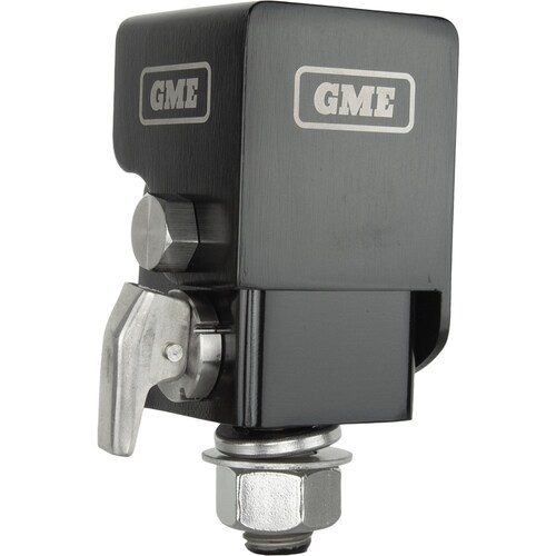 GME Heavy Duty Fold Down Bracket - Black MB042B