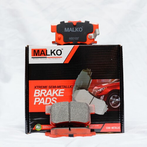 Malko Rear Semi-metallic Brake Pads MB1142.1037 DB1142