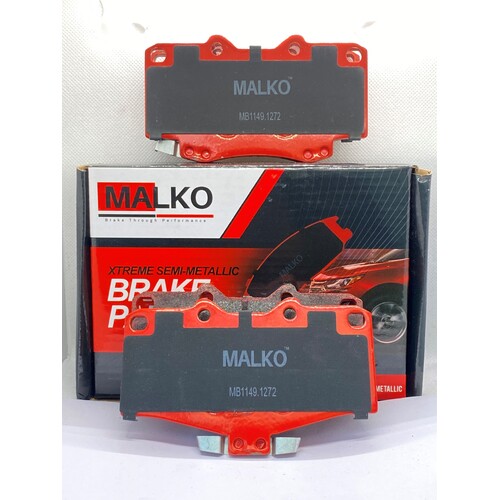 Malko Front Semi-metallic Brake Pads MB1149.1272 DB1149