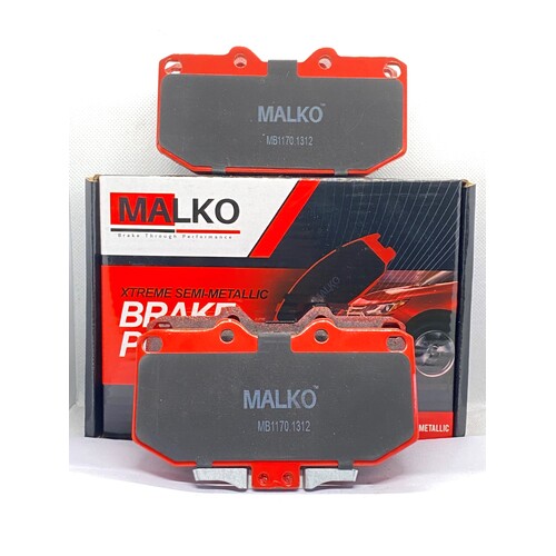 Malko Front Semi-metallic Brake Pads MB1170.1312 DB1170