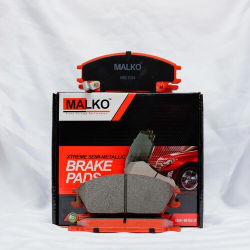 Malko Front Semi-Metallic Brake Pads MB1252.1094 (DB1252) suits ACCENT LC, LS, EXCEL 90 - 00, GETZ 9/02 on