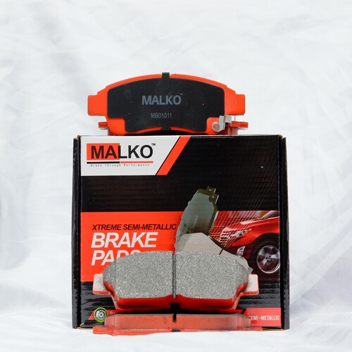 Malko Front Semi-Metallic Brake Pads MB1267.1011 (DB1267) suits APOLLO JM, JP, CAMRY SDV10, SXV10, SXV20