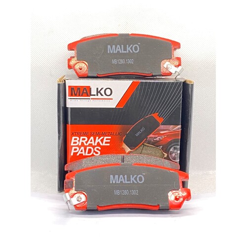 Malko Rear Semi-metallic Brake Pads MB1280.1302 DB1280
