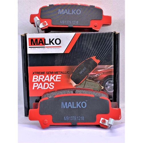 Malko Rear Semi-metallic Brake Pads MB1379.1218 DB1379