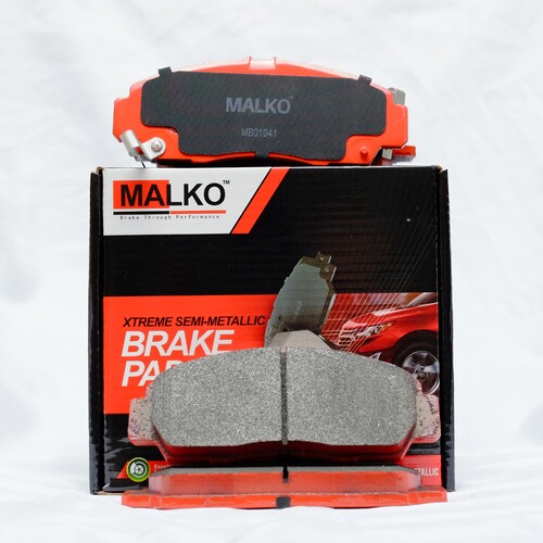 Malko Front Semi-Metallic Brake Pads MB1393.1041 (DB1393) suits ACCORD 03 - 08, LEGEND 99 - 05, ODYSSEY RA#, RB 2000 on