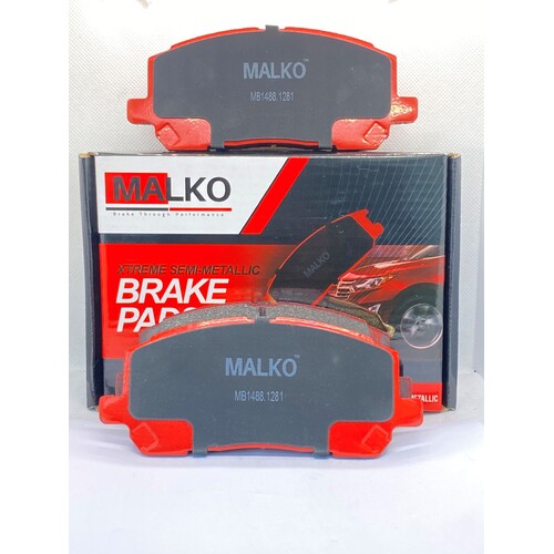 Malko Front Semi-metallic Brake Pads MB1488.1281 DB1488