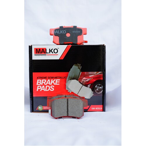 Malko Rear Semi-metallic Brake Pads MB1728.1046 DB1728