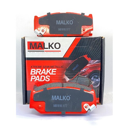 Malko Front Semi-metallic Brake Pads MB1818.1177 DB1818