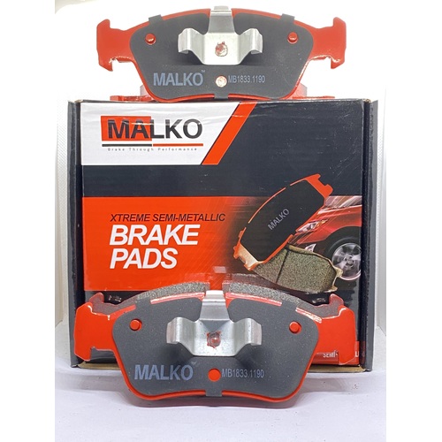 Malko Front Semi-metallic Brake Pads MB1833.1190 DB1833