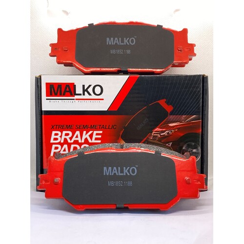 Malko Front Semi-metallic Brake Pads MB1852.1188 DB1852