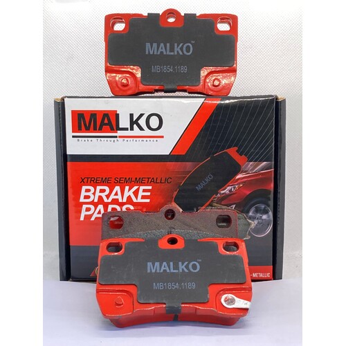 Malko Rear Semi-metallic Brake Pads MB1854.1189 DB1854