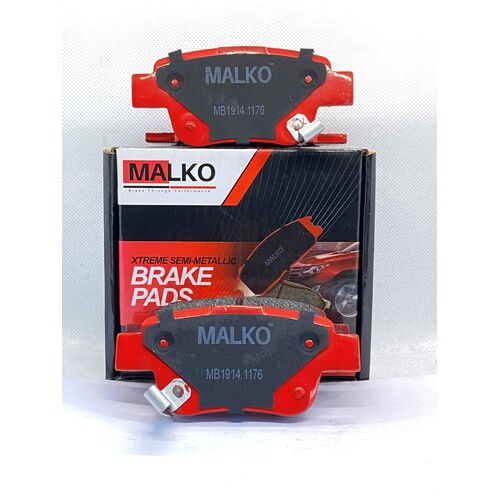 Malko Rear Semi-metallic Brake Pads MB1914.1176 DB1914