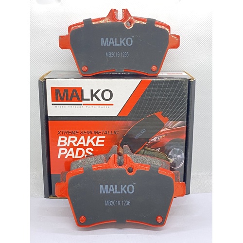 Malko Front Semi-metallic Brake Pads MB2019.1236 DB2019
