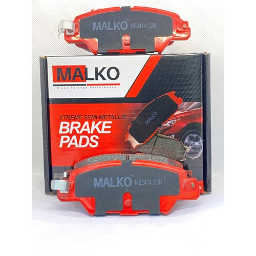 Malko Rear Semi-metallic Brake Pads MB2414.1284 DB2414