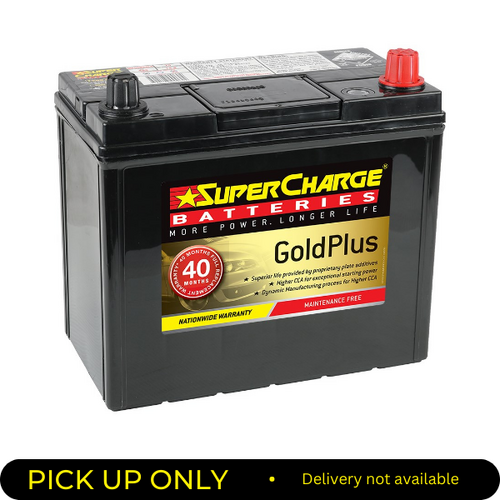 Supercharge Gold Plus Battery 490cca Ns60 MF55B24LS 