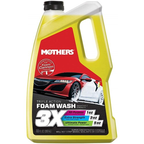 Mothers Triple Action Foam Wash 3L 655610