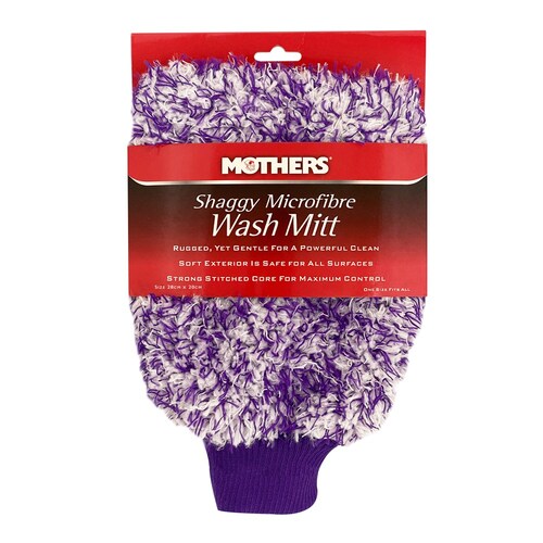 Mothers Shaggy Microfibre Wash Mitt 6720130