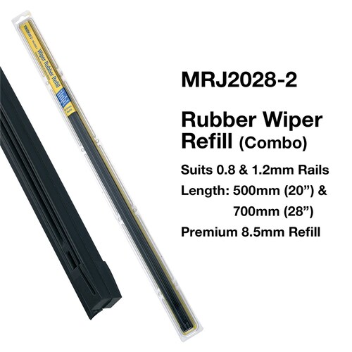 Tridon Rubber Refills - Spoiler Blade (Pair) 28In - 2 Pack MRJ2028-2