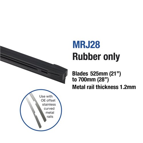 Tridon  Wiper Rubber 28in (1 Single)    MRJ28