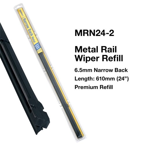 Tridon Front Wiper Blade Refills (Pair) - Narrow Back - 24In - 2Pc 610mm (24") MRN24-2
