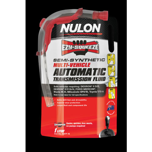 Nulon Ezy-Squeeze Automatic Transmission Fluid NATF-1E
