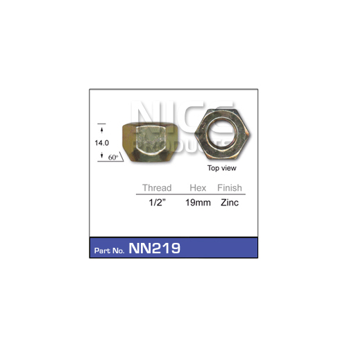 Nice  Wheel Nut (1)    NN219 NN219