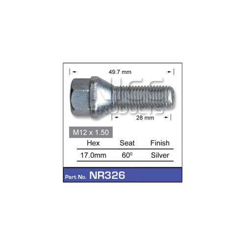 Nice  One Piece Stud (1)    NR326 NR326