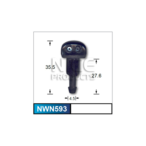 Nice  Windscreen Washer Jets (pair)    NWN593 NWN593