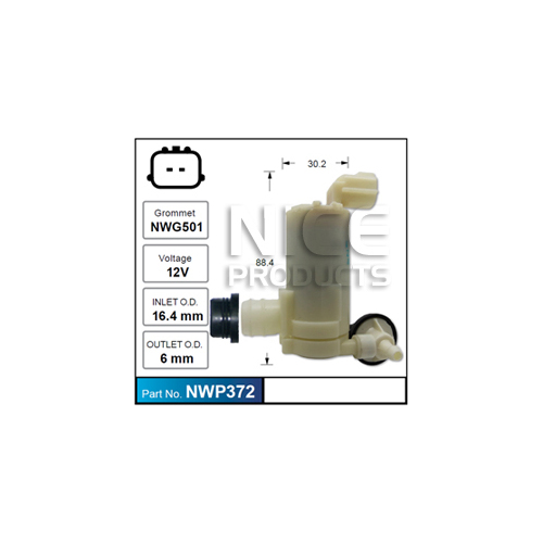 Nice  Windscreen Washer Pump    NWP372 NWP372