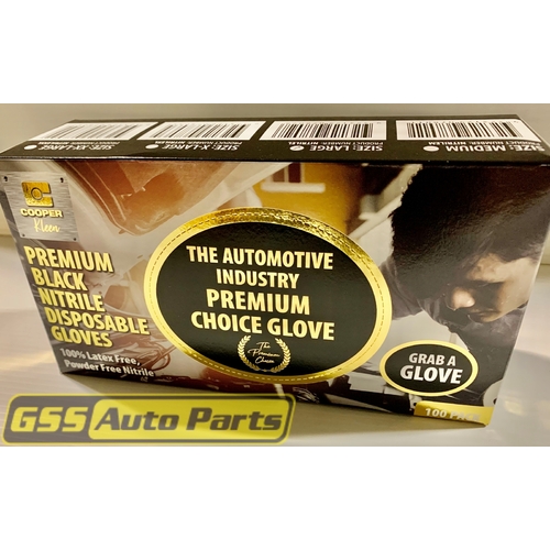 Cooper Black Nitrile Glove (xx-large) NITRILEXXL