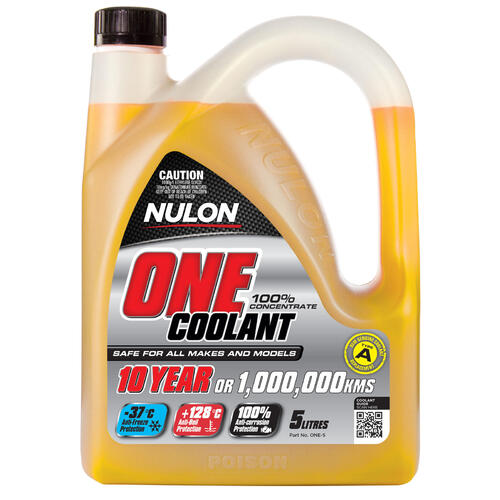 Nulon Yellow One Concentrated Coolant Universal 5l ONE-5