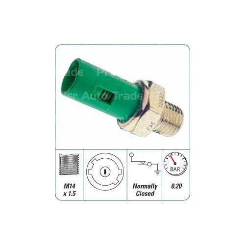 FAE Oil Pressure Switch 0.20bar OPS-095 with green plug