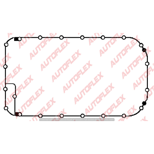 Engine Oil Pan Gasket (sump) OPS314 OPS314