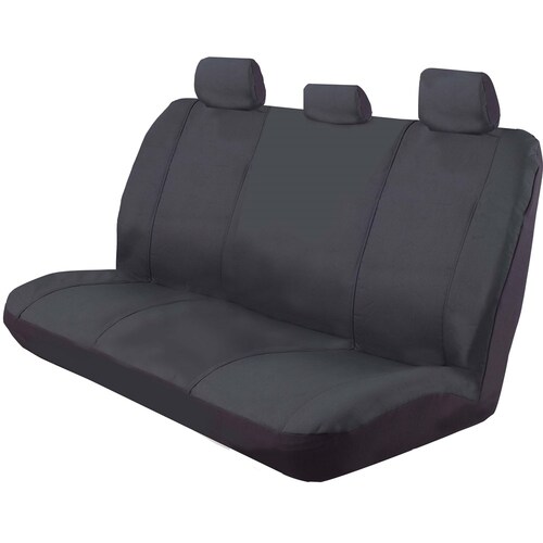ILANA Car Seat Covers Outback Canvas Size 06H Universal Rear Charcoal OUT06HCHA