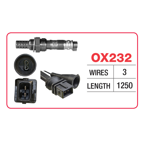 Goss Oxygen Sensor OX232 suits AUDI/SAAB/VOLVO