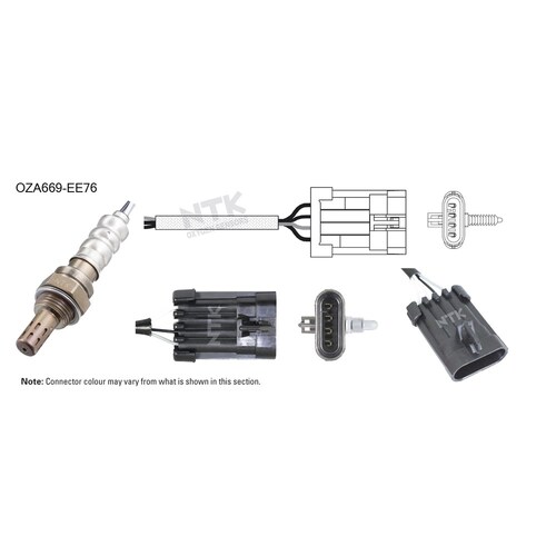 NTK Oxygen Sensor OZA669-EE76