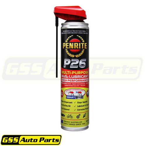 Penrite P26 Multi-purpose Mos2 Lubricant  400ml Aerosol  P26MPL0004 