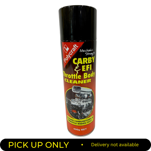 Polycraft Carby & Efi Throttle Body Cleaner 400g Aerosol P914