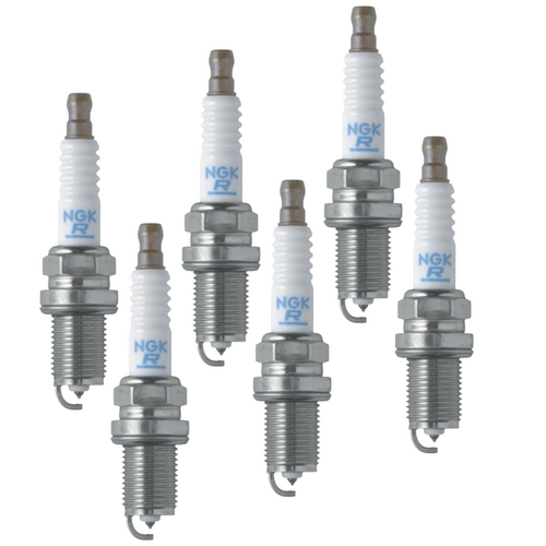 NGK Platinum Spark Plugs Pack of 6 PFR5G-11