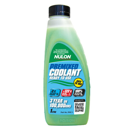 Nulon Green Premix Coolant 1 Litre Bottle PMC-1