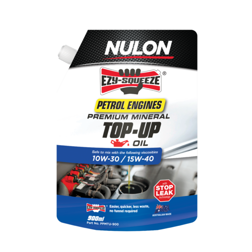 Nulon Petrol Engine Premium Mineral Top-Up Oil 900mL PPMTU-900