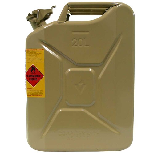 Pro Quip Metal 20L Diesel Afac Fuel Jerry Can 1151
